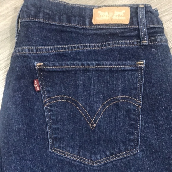 Levi’s 515 Bootcut DarkWash Jeans size 16 - Picture 2 of 10